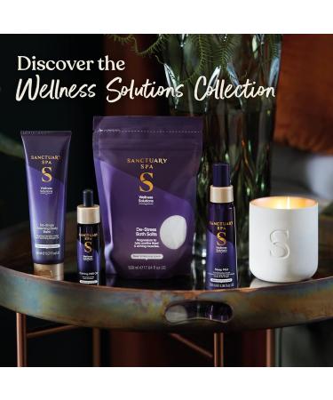 Sanctuary Spa De-Stress Epsom Bath Salts 500g - Vegan & Cruelty Free Bath Soak - Buy Online on GoSupps.com