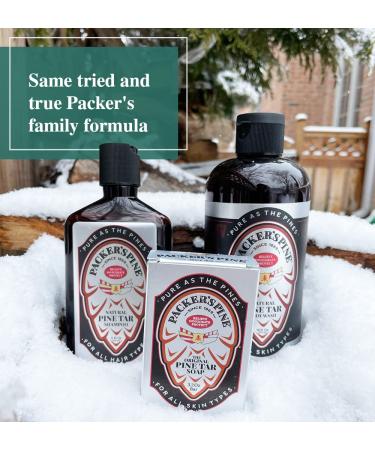 Packer's Pine Tar Soap Bodywash - Paraben Free, Sulfate Free | 16 Fl Oz - Buy Online on GoSupps.com