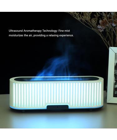 Buy Mist Diffuser with Colorful Flame Light | Compact Aromatherapy Humidifier with Timer & Remote Control - US Plug 100-240V - Buy Online on GoSupps.com