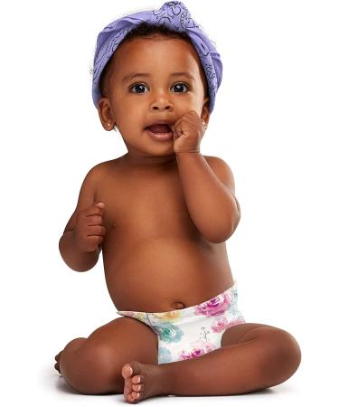 The Honest Company Clean Conscious Diapers | Plant-Based & Sustainable | Rose Blossom + Tutu Cute | Newborn Size 76 Count Club Box - Buy Online on GoSupps.com