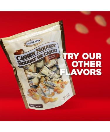 Golden Bonbon Crunchy Almond Maple Nougat Candy Individually Packed Gluten Free Nougat Full of Almonds Halal Candy 100 Grams - Buy Online on GoSupps.com