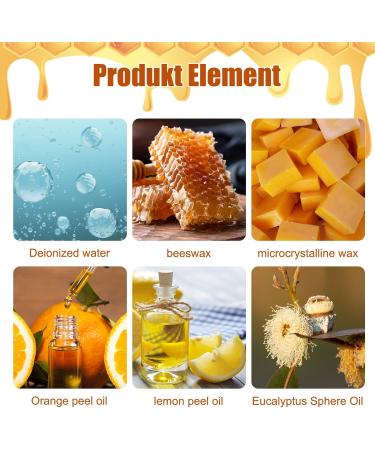 DMNQ 2-Piece Natural Micromolecule Beeswax Spray for Furniture Polish - Eco-Friendly Multi-Purpose Beeswax Spray for Shine & Protection - Buy Online on GoSupps.com