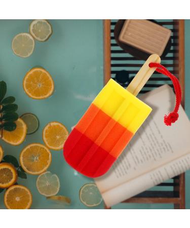 Baluue Ice Cream Shaped Bath Ball - Kids Soft Loofah & Exfoliating Bath Sponge | International Shipping Available - Buy Online on GoSupps.com