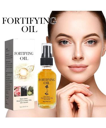 TTYRBF 3Pcs Rosehip Oil Castor Oil Black Seed Rosehip Face Serum Facial Moisturizer Organic Natural Face - Buy Online on GoSupps.com