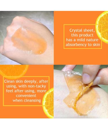 Peel Off Face Masks - Face Masks Skincare - Vitamin C Face Masks Beauty for Deep Cleansing & Purifying - Vitamin C Hydrating Face Mask - Vitamin C Face Masks Skincare Peel Off - Reduces Acne and Pores - Buy Online on GoSupps.com