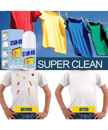 Magic Stain Remover-Rolling Bead 50 Ml Removal Emergency Stain Portable No-wash Instant Stain Remover Pen No-wash White Clothing 50ml for Emergency Stain Removal (3pcs) - Buy Online on GoSupps.com