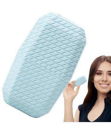Face Ice Mold - Twill Face and Body Roller | Ice Cube Face Massager Reusable Silicone Ice Mold for Face Eyes Neck Daily Skin Care De-Puff Eye Bags Blue