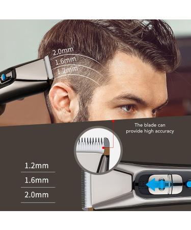 Yosoo Electric Hair Trimmer & Clippers - Rechargeable Low Noise High Accuracy for Men's Hairstyles (Black - Buy Online on GoSupps.com