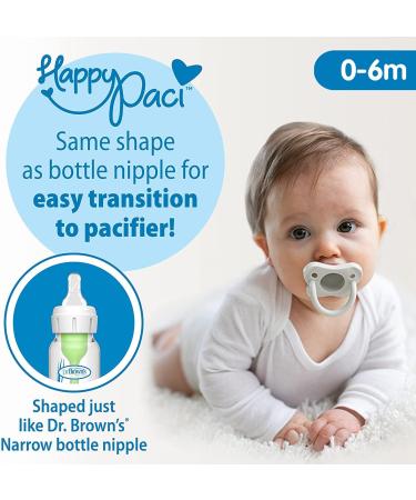 Dr. Brown's HappyPaci Silicone Pacifier & Teether Set with Red Panda Lovey Clip - Buy Online on GoSupps.com