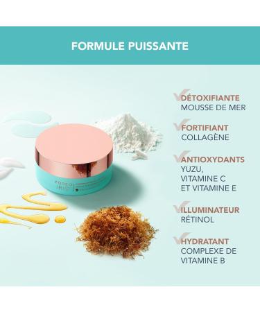 FOREO Eye Revive IRIS 2 Set - Masseur yeux drainage lymphatique + Masque yeux hydrogel hydratant 60 pc- Soin contour anti-cernes et poches - Soin contour Rose - Buy Online on GoSupps.com