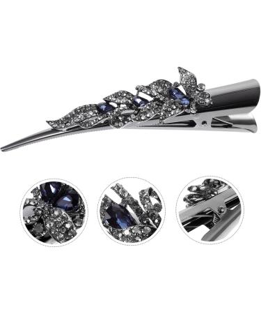 Beatifufu Rhinestone Hair Clips Alligator Hair Clips Sparkly Hair Clips Sparkling Hair Clips Hair Bling Sparkle Hair Clips Rhinestone Barrettes for Women Hair up Mother Temperament Metal - Buy Online on GoSupps.com