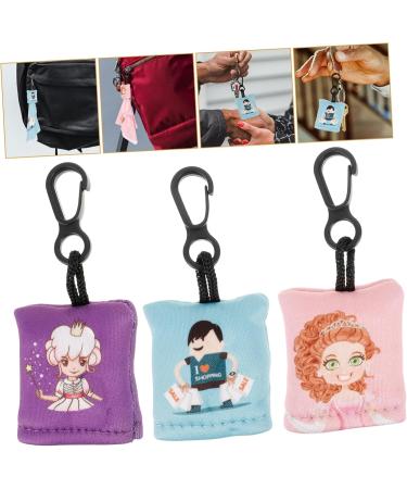 FRCOLOR 3pcs Keychain Glasses Cloth & Screen Lens Wipes - Portable Eyewear Cleaning Cloth for Glasses & Electronics - Buy Online on GoSupps.com