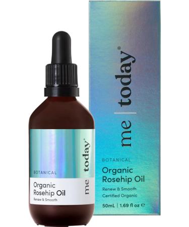 me today - Botanical Organic Rosehip Oil 50ml Renew and Smooth Face Oil Antioxidant with Omega 3 6 and 9 Natural Ingredients Vegan - Buy Online on GoSupps.com