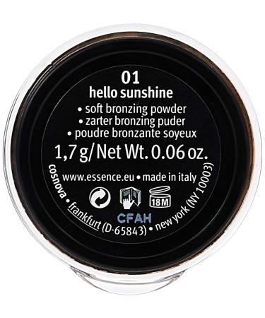 Buy essence Bronzer - My Must Haves Bronzing Powder 01 - Hello Sunshine | Best International Shipping - Buy Online on GoSupps.com