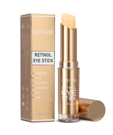 Retinol Eye Stick, Retinol Eye Cream With Collagen, Hyaluronic Acid For Dark Circle and Puffiness, Wrinkles in 3-4 Weeks, Under Eye Cream Anti Aging, For Puffiness and Bags Reduces Fine Lines