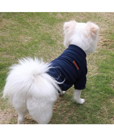 HuaLiSiJi Fleece Dog Sweater - Soft Warm Coats for Small to Large Dogs (M Red & Navy Blue) - International Shipping Available - Buy Online on GoSupps.com