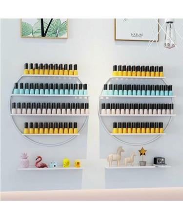 Pr sentoir Vernis Ongles et huiles essentielles pr sentoir Vernis Ongles en m tal Ensemble de 2 vitrines Rondes pour Salons de manucure instituts de beaut et Maison (Noir) Noir Taille unique - Buy Online on GoSupps.com