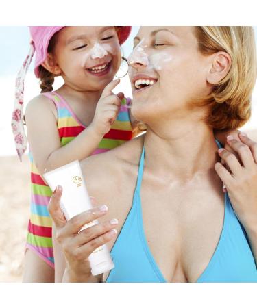 UV Cream for Natural - Sunscreen SPF 50+ Sunscreen Lotion - UV Face Protection Sunscreen 50ml Facial Moisturizer for Sensitive Skin Face and Body Maodom - Buy Online on GoSupps.com