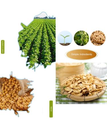 Mkostlich Dried Soy Strips 250g/8.81Ounce Soy Beans Strips Chinese Soybeans Strips Bean Wings Soy Strips 250 g (Pack of 1) - Buy Online on GoSupps.com