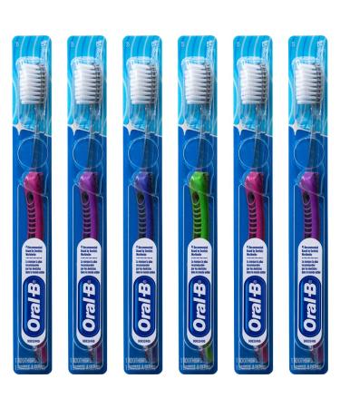 Oral-b Indicator Sensitive Toothbrush 35 Extra Soft (Colors Vary) - Pack of 6