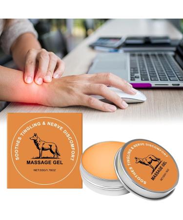Cr me de Soin Articulaire | Baume Naturel pour le Dos 50g Absorption Rapide pour Douleurs Musculaires Sport Blessures Cou Dos Genoux Cheville Seniors R cup ration - Buy Online on GoSupps.com