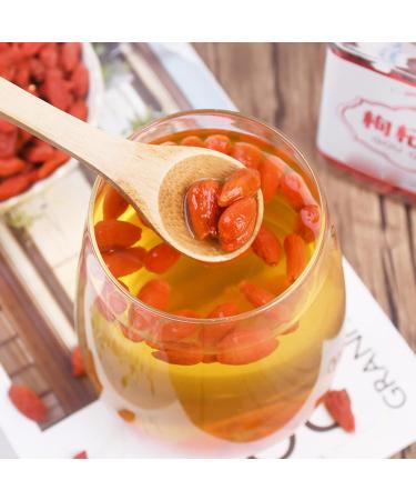 Organic Dried Goji Berries 170g Ningxia Wolfberry Canned Dried Wolfberry Tea Brewing Goji Berries Teas And Healthy Snacks For Adults - Buy Online on GoSupps.com