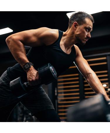 OROBAY Apple Watch Band 45mm/44mm/42mm with Shockproof Case - Matte Black Rugged Strap for iWatch SE Series 8/7/6/5/4/3/2/1 - Buy Online on GoSupps.com