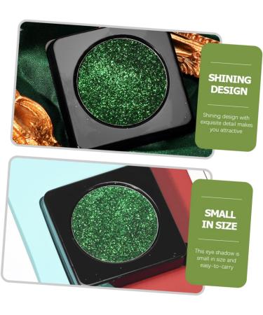 FOMIYES 2pcs Glitter Eyeshadow Palette Glitter Eye Shadow Green Glitter Green Face Glitter Miss Set Girl - Buy Online on GoSupps.com