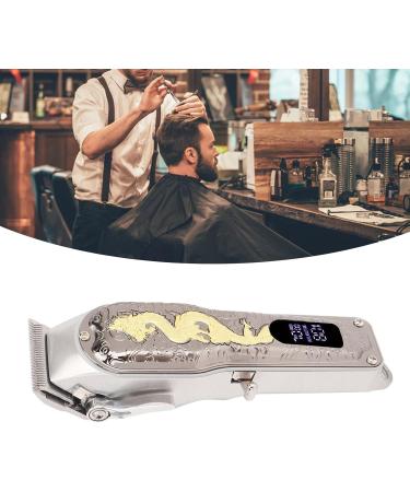Electric Hair Trimmer Low Noise Steel Blades Rechargeable Battery 8 Guide Combs for Home Travel - Buy Online on GoSupps.com