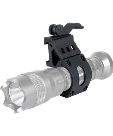 Monstrum 1 Inch Offset Picatinny Rail Mount - Quick Release Flashlight Holder - Buy Online on GoSupps.com