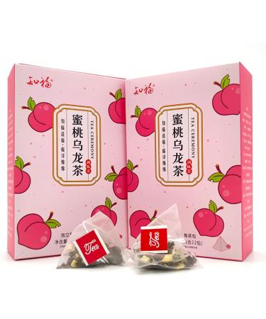 Oolong Tea 22 Count Peach Oolong Tea Individual Package Fruit Tea Bags Leisure Time Drinking 66g for Morning Afternoon - Buy Online on GoSupps.com