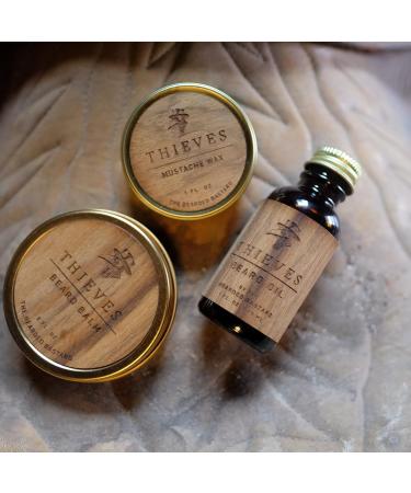 TBB Thieves Beard Balm for Men - Nourishing Beard Conditioner with Shea Butter Jojoba & Argan Oil | Tame & Style Your Beard (2 Oz - Buy Online on GoSupps.com