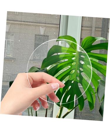 VILLCASE 40 Pcs Acrylic Round Sheet Cake Pan Acrylic Blanks Sheer Panels Acrylic Blank Circle Coaster Wafer - Buy Online on GoSupps.com