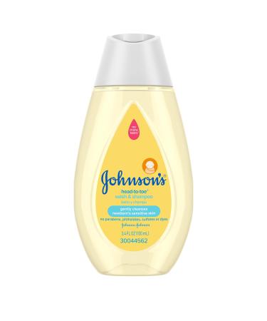 Johnson's Baby Johnson's Head-To-Toe Wash & Shampoo 3.4 fl oz (100 ml)