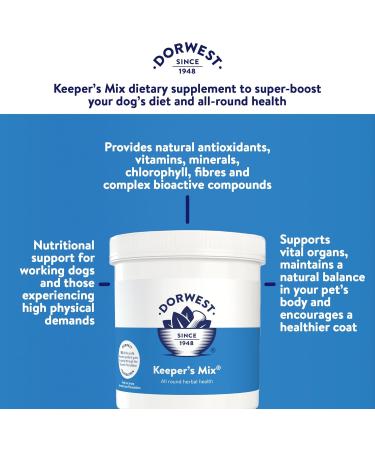Dorwest Keepers Mix 500g | Natural Pet Supplements for Health & Vitality | International Shipping Available - Buy Online on GoSupps.com