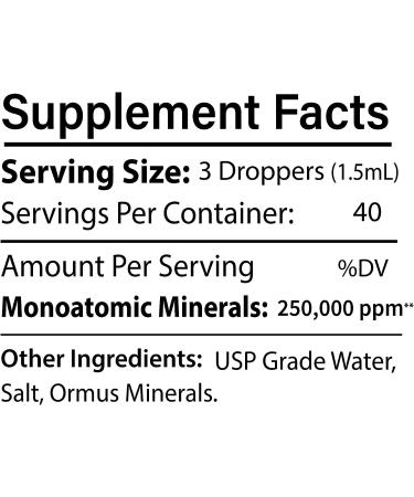 Gold Aura Monoatomic Ormus Minerals 60ml - Pure Monoatomic Gold for Enhanced Wellness - Buy Online on GoSupps.com