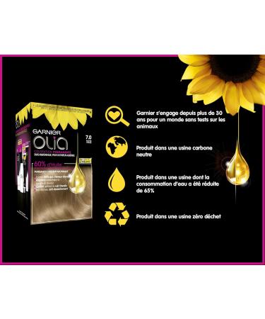 Garnier Olia Permanent Hair Color Oil - Ammonia-Free Blond Fonc 290g | International Shipping Available - Buy Online on GoSupps.com