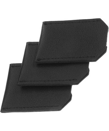 15 Pack Portable Leather Travel Razors - 5.6x4.3cm | Durable PU Razor Set with Shear Storage | Ideal for Men - Buy Online on GoSupps.com