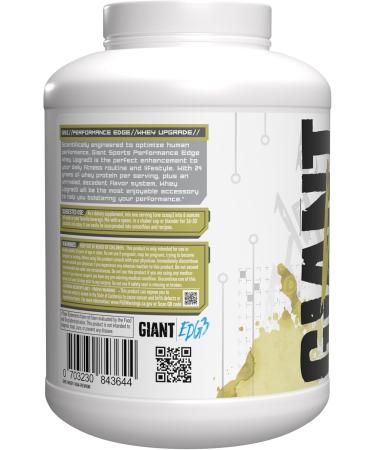 Giant Sports Performance Whey Protein Powder - 100% Whey 24G Protein & 5G BCAAs | Vanilla Ice Cream 5lb - International Shipping Available - Buy Online on GoSupps.com