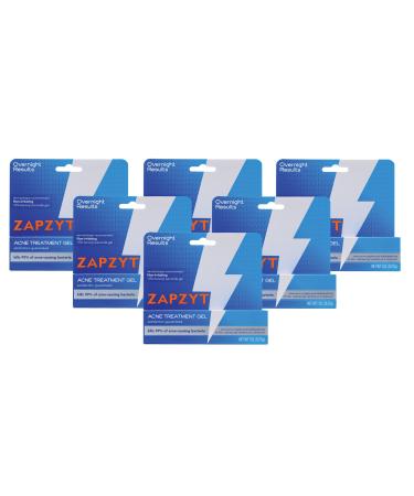 Zapzyt Acne Treatment Gel Maximum Strength 1.0 oz. (Quantity of 6)