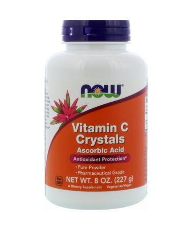 Now Foods Vitamin C Crystals 8 oz (227 g)