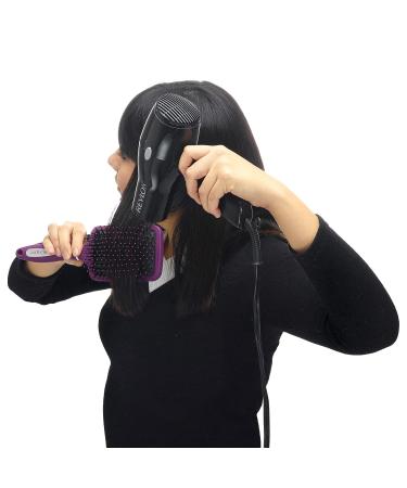 Revlon Straight & Smooth Berry Paddle Hair Brush - Get Frizz-Free, Sleek Hair - Buy Online on GoSupps.com