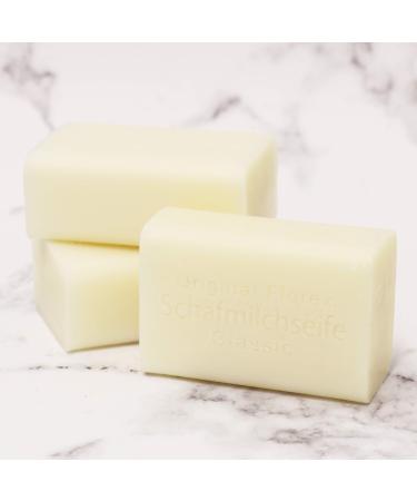 Florex Sheep Milk Soap Square 4x100g Classic Cellophane Wrapped