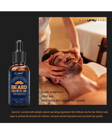 Beard Growth Kit with 0.25mm Beard Roller Beard Growth Serum Hair Growth Kit for Men Thickening and Strengthening for Hair Growth and - Buy Online on GoSupps.com