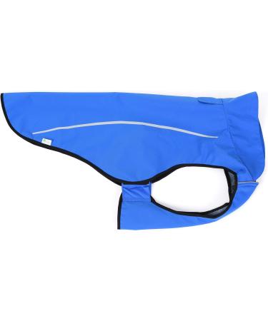 Mile High Life Waterproof Pet Jacket - Adjustable Hundersmantel with Reflective Strip for Medium Dogs - Light Rain Clothing (Blue) - Buy Online on GoSupps.com