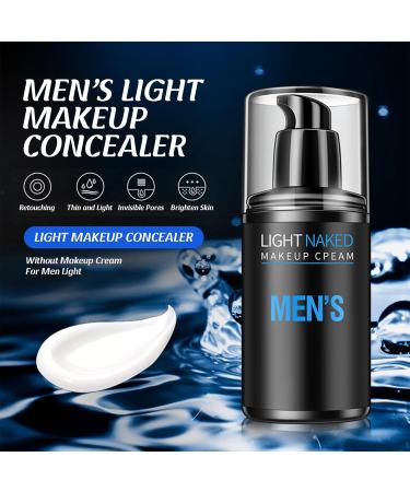 Men's Makeup Cream Men's Tone-Up Lazy Cream Long Lasting Refreshing & Non-sticky Men's Gentle Multi-Effect Bare Face Concealer for Moisturizing and Spot Coverage (3PCS) - Buy Online on GoSupps.com