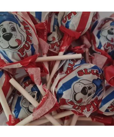 Slush Puppie Tongue Painter Pops Lollies Rose Confectionery 10g (Pack of 30)