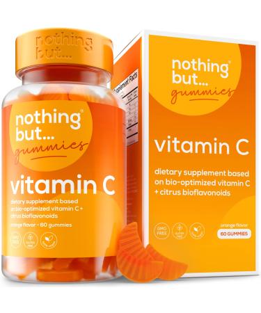         * Vitamin C Gummies for Adults w/ Yummy Orange Flavor Supplement for Immune Support w/ Collagen for Skin & Joint Health  Vegan Vitamin C for Men and Women - 60 Chewable Gummies Vitamin C Gummies 250mg  - Buy Online on GoSupps.com