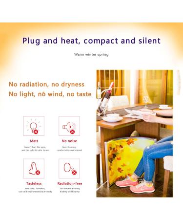 Pyapron Portable Warm Foot Heater - U-Shaped Design 9-Stage Temperature Ideal for Office & Home | International Shipping - Buy Online on GoSupps.com