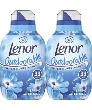 Lenor Outdoorable Fabric Conditioner Ultra Concentrated Freshness 33Washes Spring Awakening Scent 2Pk 2 x 462ml - Buy Online on GoSupps.com